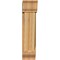 Ekena Millwork Traditional Traditional Rough Sawn Bracket w/ Offset Brace, Western Red Cedar, 8"W x 22"D x 34"H BKT0806X22X34TRA01RWR - alternate 4